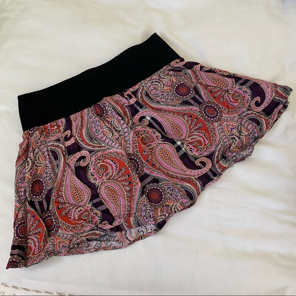 Flirty mini skirt
